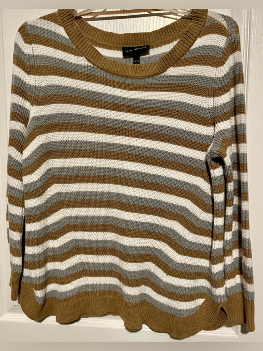 2 FOR $20! Lane Bryant Sweater striped knit